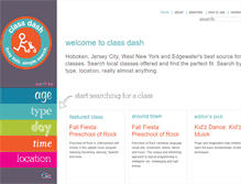 Tablet Screenshot of classdash.com